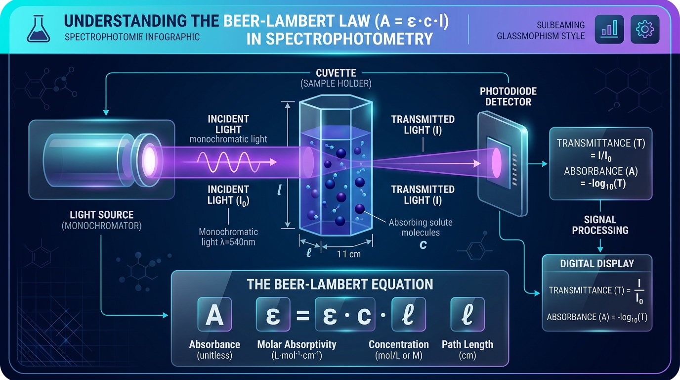 Understanding the Beer-Lambert Law in Spectrophotometry