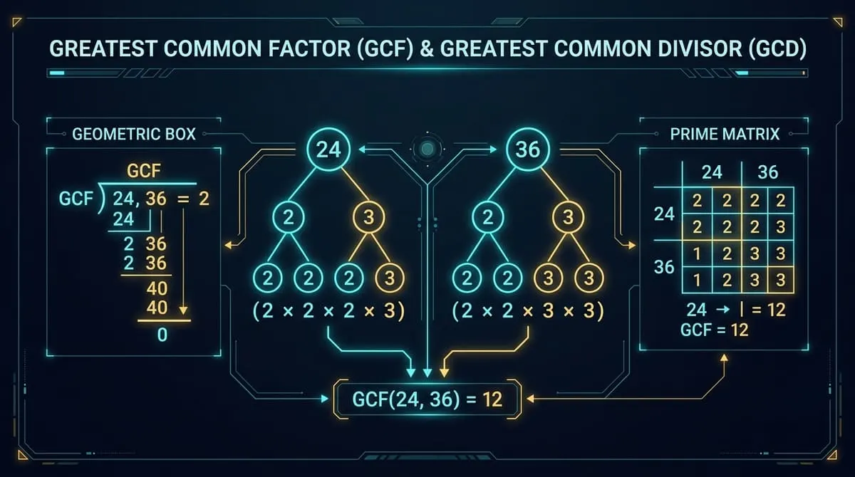 How to Find the Greatest Common Factor (GCF): The Definitive Guide
