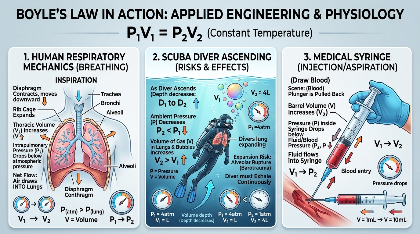 Boyle's Law in Action: Applied Engineering & Physiology