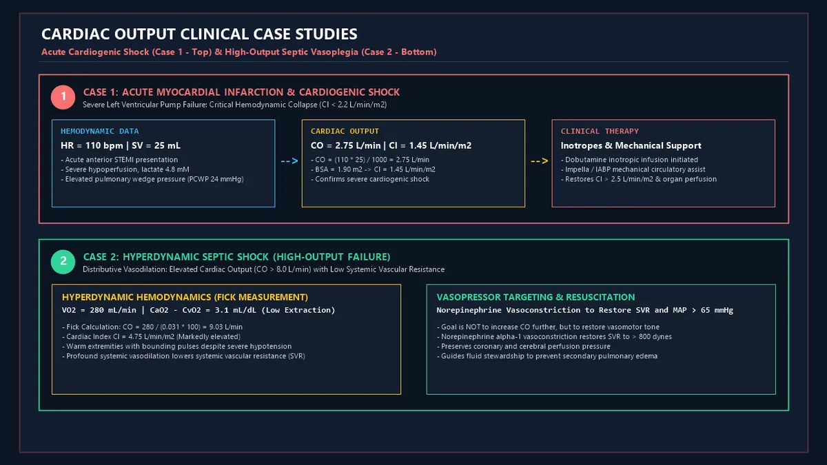 Cardiac Output Clinical Case Studies