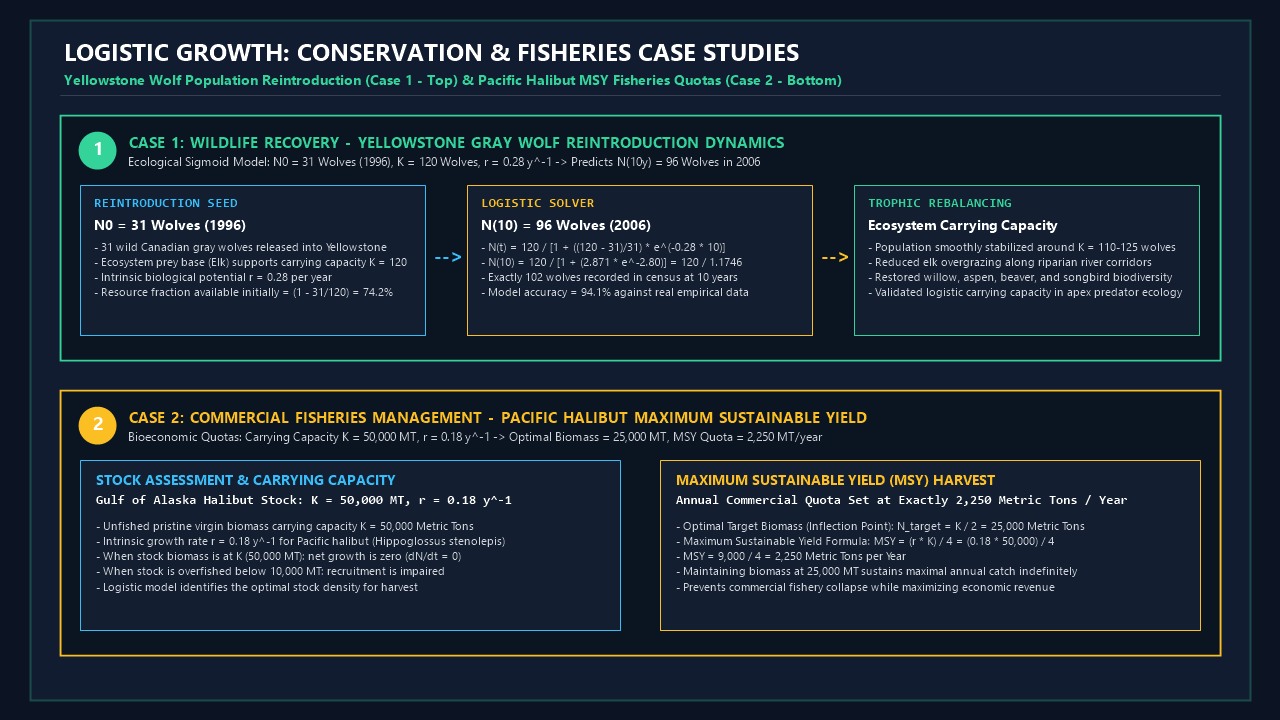 Logistic Growth: Conservation & Fisheries Case Studies