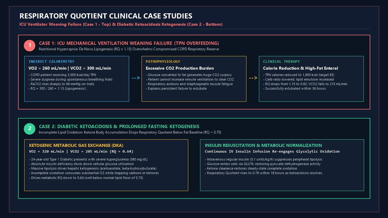 Respiratory Quotient Clinical Case Studies