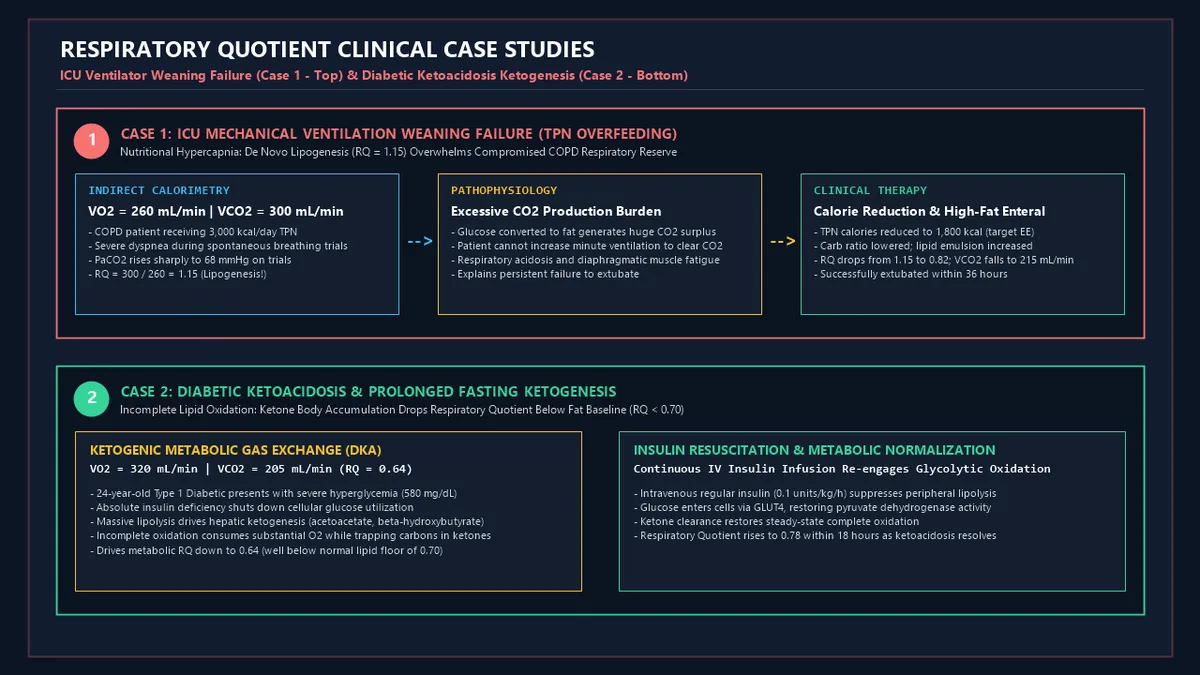Respiratory Quotient Clinical Case Studies