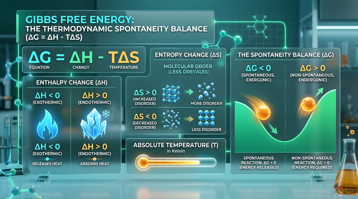 Gibbs Free Energy: The Thermodynamic Spontaneity Balance