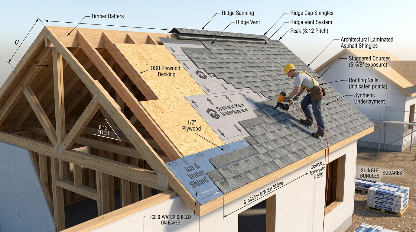 Roof Shingles Bundle and Square Calculator Guide