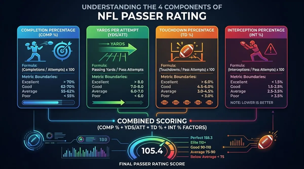 NFL Passer Rating Diagram