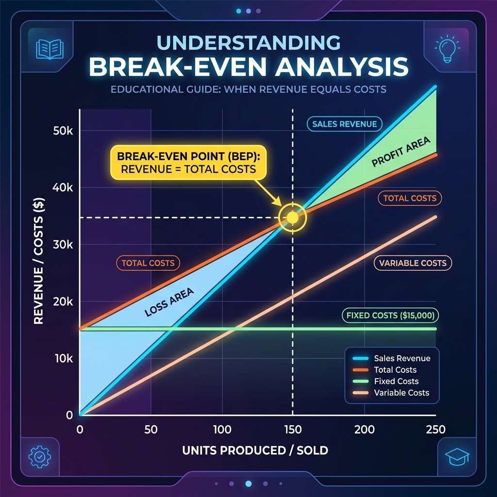 Break-Even Infographic