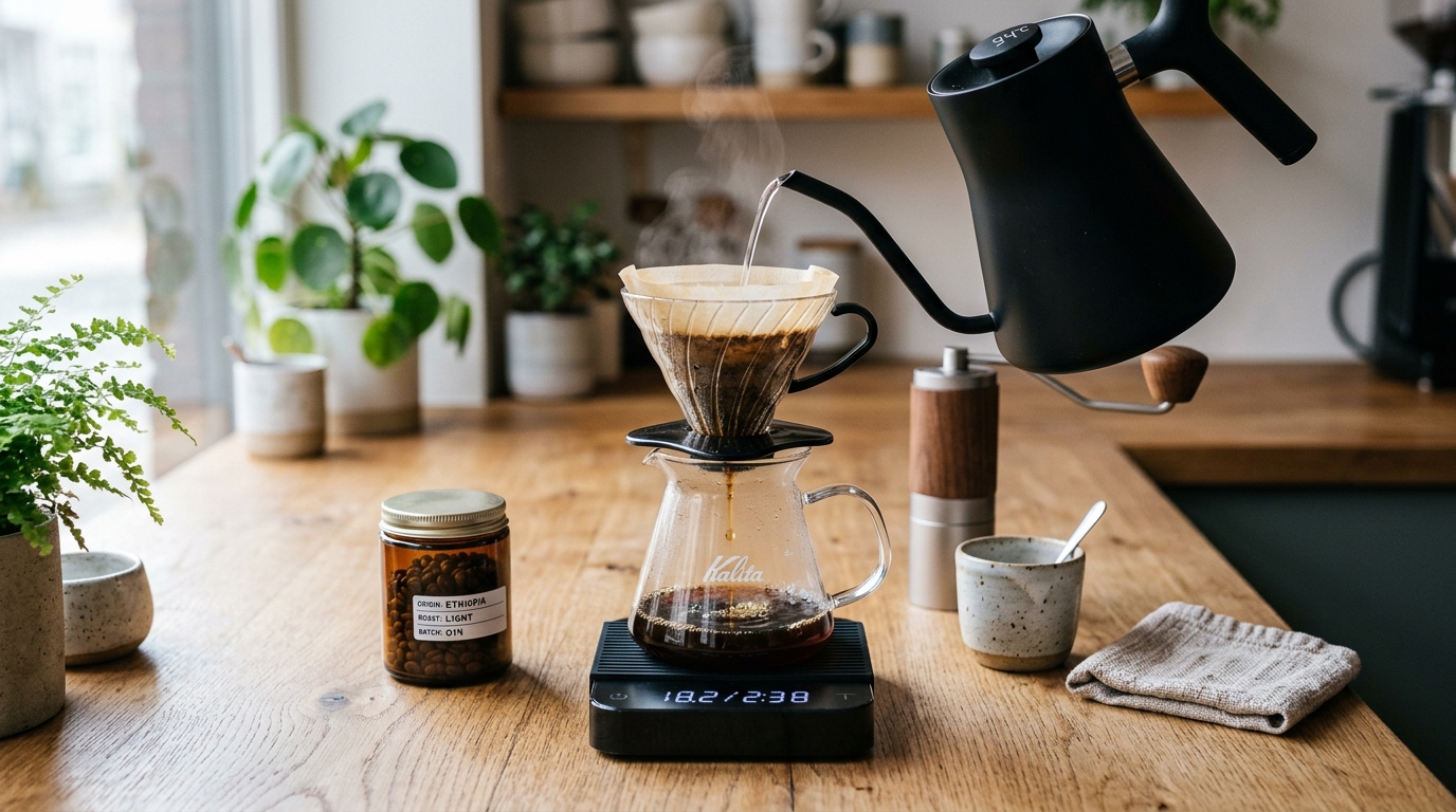 Coffee-to-Water Brew Ratio Calculator Overview