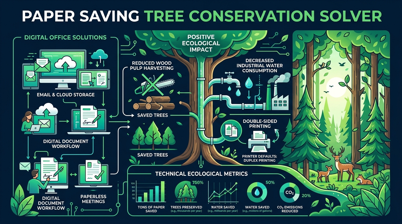 Paper Saving Tree Conservation Solver Overview