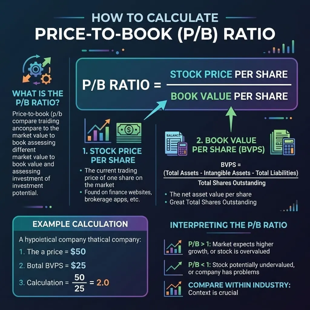 P/B Ratio Infographic