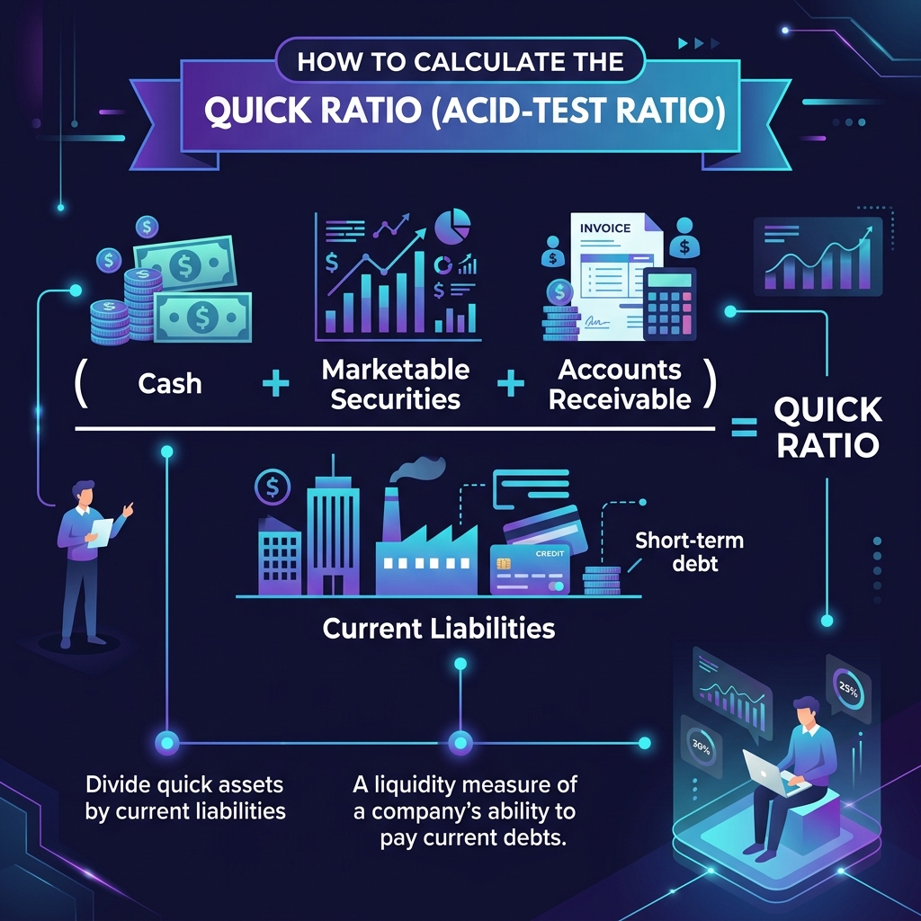 Quick Ratio Infographic