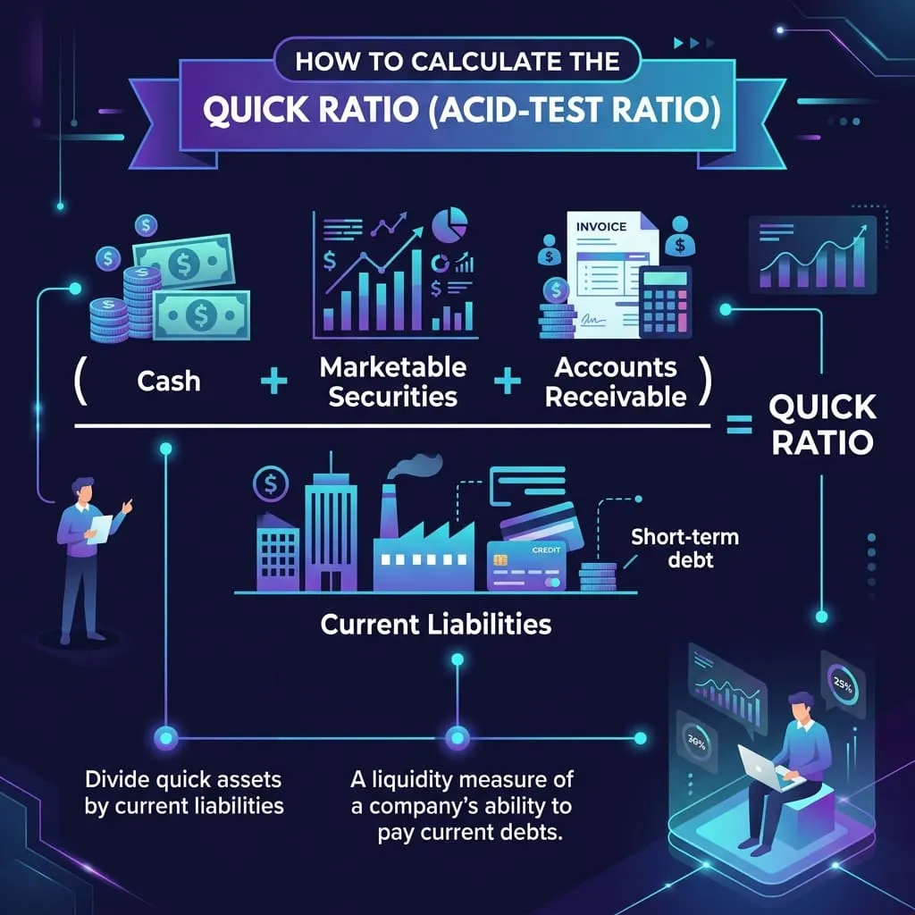 Quick Ratio Infographic