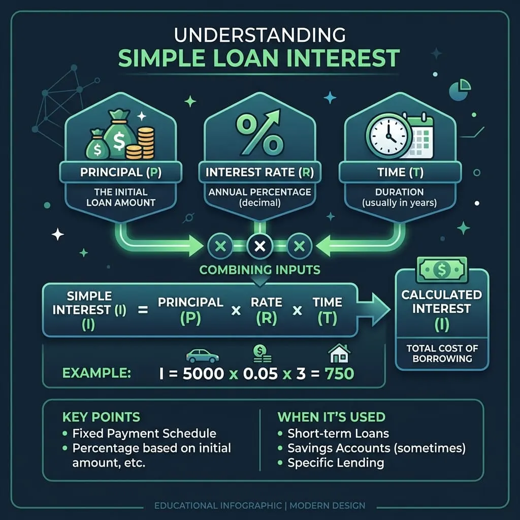 Simple Loan Infographic